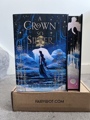 SIGNED FairyLoot A Crown So Silver By Lyra Selene Sprayed Edges RARE  IN HAND 