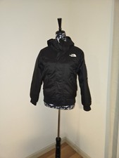 Boy's The North Face 550 Dryvent Hooded Full Zipper Black Jacket Size 14/ 16