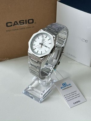 Casio Edifice Men's Silver Dial Stainless Steel Sports Watch EFR-S108D-7AVUEF