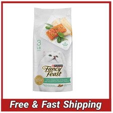 Purina Fancy Feast Dry Cat Food Ocean Fish & Salmon 3 lb Bag Gourmet Kibble 4.53 per gallon