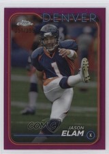 2024 Topps Chrome Magenta Refractor 51/399 Jason Elam #65 1m7p
