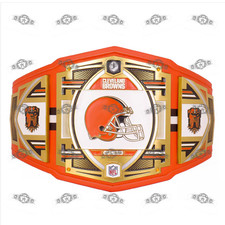 Cleveland Browns WWE Legacy Title Belt Replica 2mm Brass Adult size