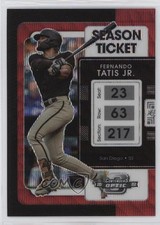 2022 Chronicles Contenders Optic Ruby Wave Prizm /199 Fernando Tatis Jr #23 0c9g