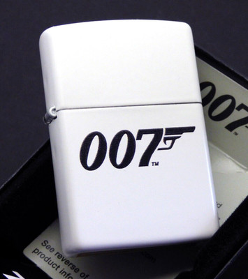 Zippo Lighter   James Bond 007 Gun   60004202   Neu New   A584