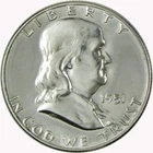 1951 Franklin Silver Half Dollar Proof 50c Coin Collectible SKU:I26607
