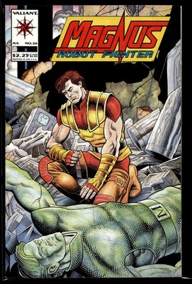 Magnus Robot Fighter #26 Valiant Comic Book 1993