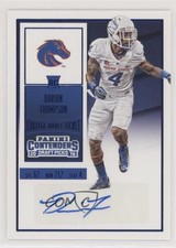 2016 Contenders Draft Picks College Ticket Blue Foil Darian Thompson Auto x5u