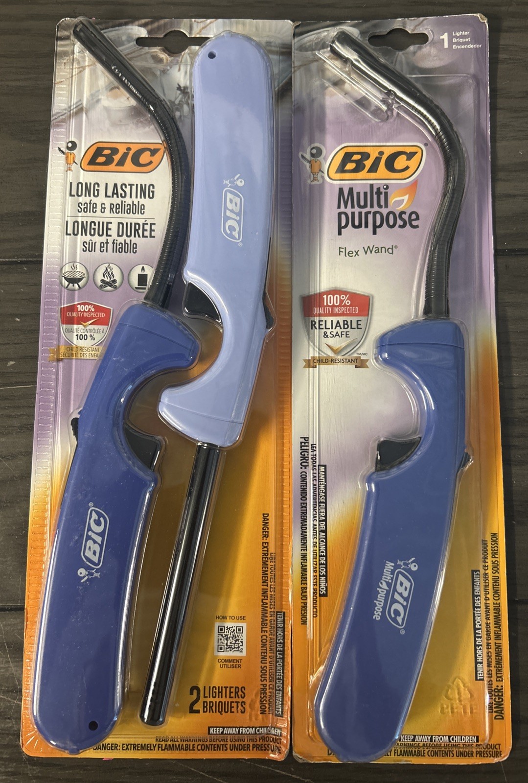(1) Candle & (2) Flex Wand Lighter - 3 Pack