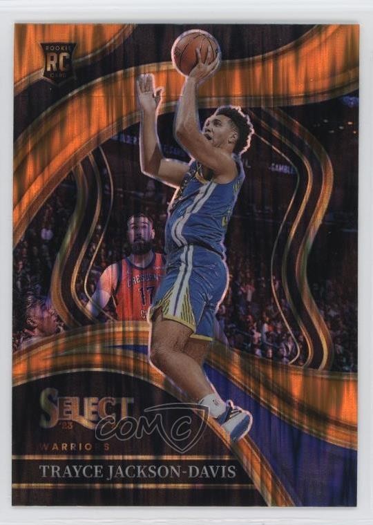 2023 Select Courtside Orange Flash Prizm Trayce Jackson-Davis #278 Rookie RC 6k2