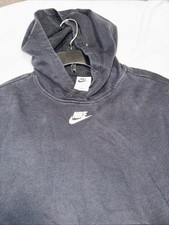 Nike Sportswear Club Fleece Big Kids Pullover Hoodie Size XL Black Unisex Soft