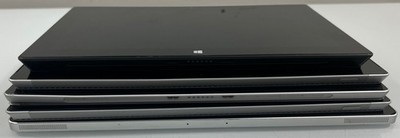 Lot 5 Tablets Surface Pro 1 3 4 HP Elite x2 1631 1724 1012 AS IS