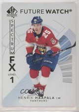 2017-18 SP Authentic Spectrum FX Future Watch Level 1 Bounty Henrik Haapala m0p