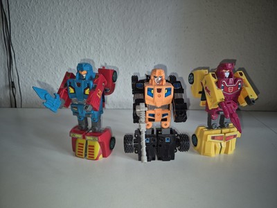 Transformers G1 Motorvators,  Flame, Lightspeed, Gripper !