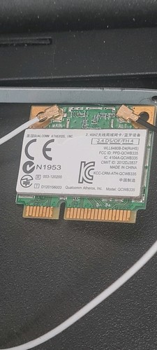 Qualcom Atheros Modell QCWB335 Laptop WiFi Karte voll funktionsfähig