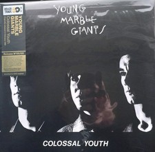 YOUNG MARBLE GIANTS - COLOSSAL YOUTH LP BLACK / WHITE VINYL + WORDS ZINE Ltd 500