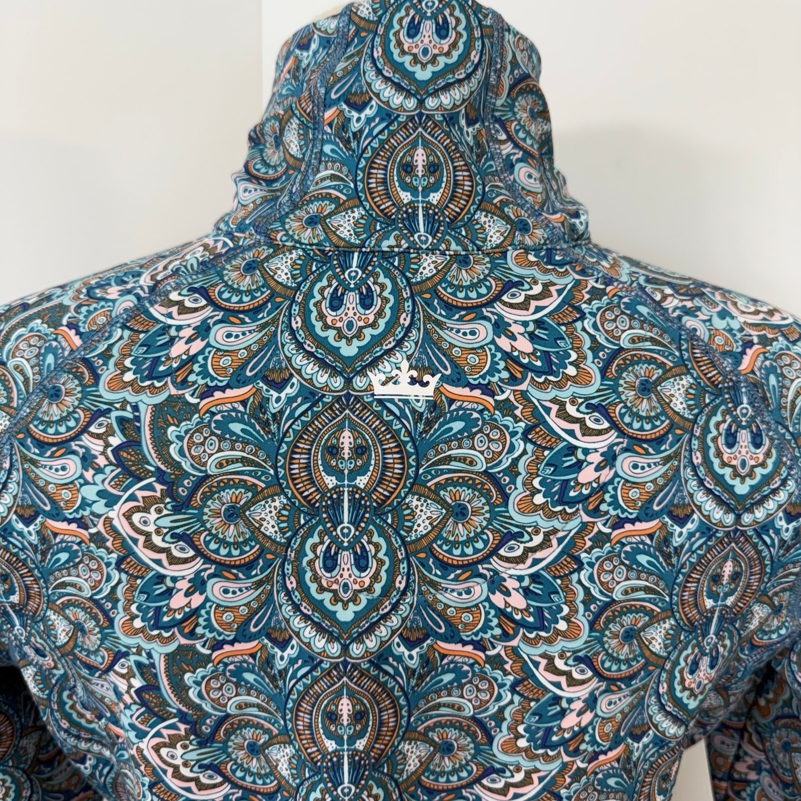 Peter Millar Performance Full Zip Sweatshirt UPF5… - image 5