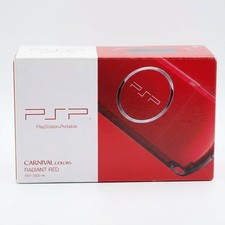 SONY PSP Playstation Portable Console Radiant Red  PSP-3000 image