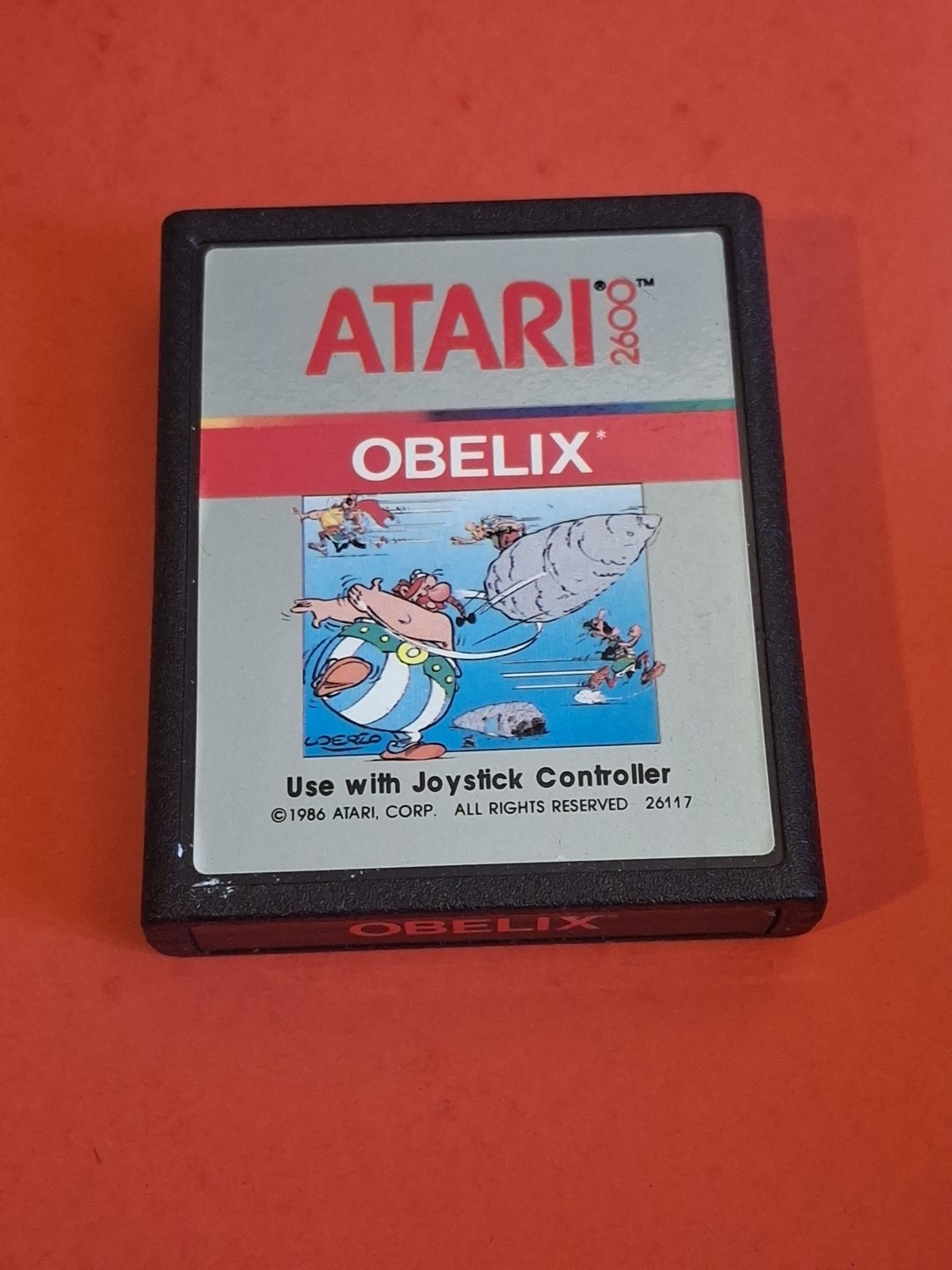 obelix authentique version originale atari 2600