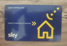 SKY: VIEWING CARD (BLUE/YELLOW) - CHOOSE YOUR REGION. . .