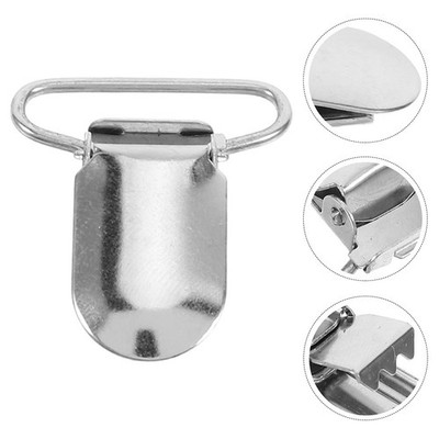 25 PCS Hosenträgerclips Für Schnuller Kleidungsklammern Bettlakenklammern