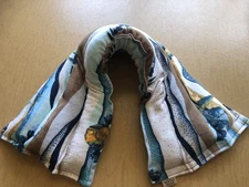 rice flax heat pad hot/cold shoulder neck wrap pack Bag  21x6'' PAIN AID Soft