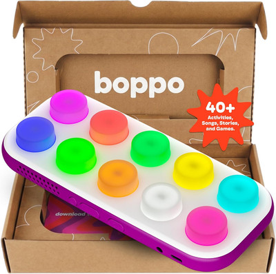 Screen-Free Learning Tablet for Kids - Interactive Handheld Games - Educational,