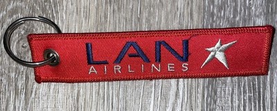 LAN Airlines Lanyard Schlüsselanhänger Remove Before Flight