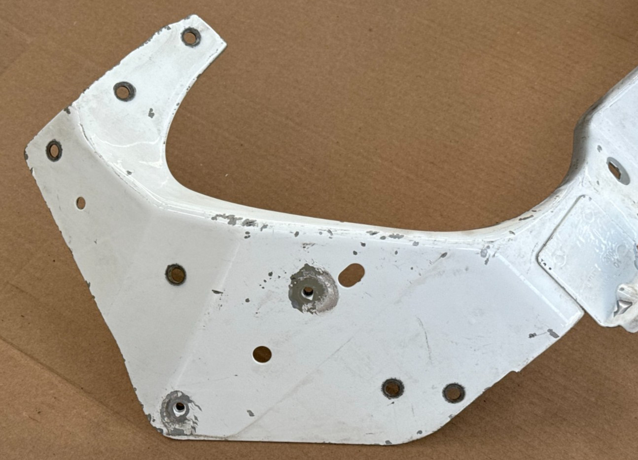 03-11 BENTLEY CONTINENTAL GT/GTC RIGHT HEADLIGHT SUPPORT BRACKET 3W0805074C OEM