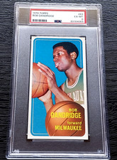 1970 TOPPS BOB DANDRIDGE ROOKIE BASKETBALL CARD #63 **CENTERED** PSA 6 EXMT
