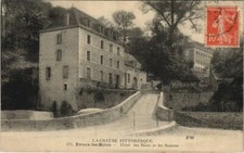 Old postcard EVAUX-les-BAINS Hotel des Bains et les Sources (1143968)