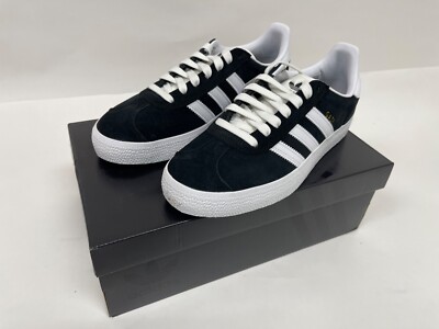 adidas Gazelle ADV ブラック Adidas Gazelle ADV Shoes - Black/White - Swell-O-Phonic