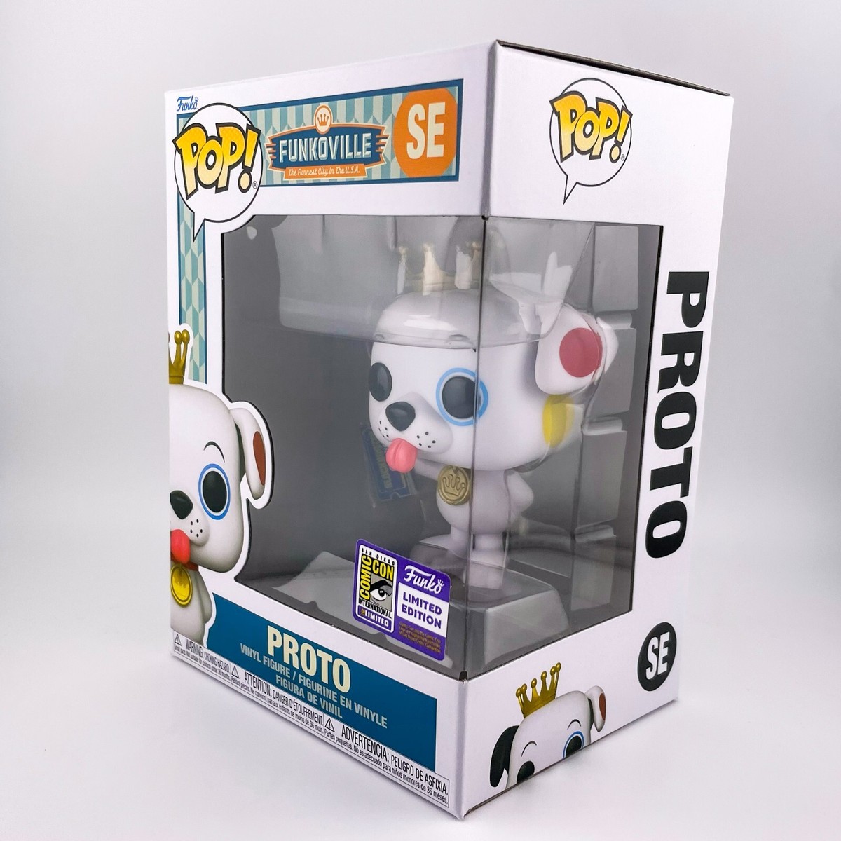 Proto PuP Funko PoP - 2023 SDCC Exclusive - Funkoville | eBay