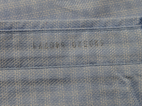 Brooks Brothers Oxford Shirt Mens 16 34 Blue Tattersall Stretch Supima LS $134 - Picture 5 of 13