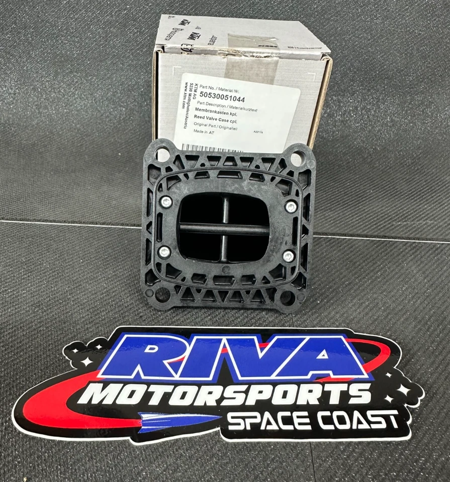 CAJA VÁLVULA CAÑA KTM OEM CPL. 50530051044 PARA 125, 150, 250, 300 Foto 2 de 4