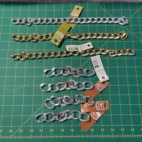 Jewelry Findings Lot Large Metal Loops Gold And Silver  Tone Jewelry Findings - Picture 1 of 8