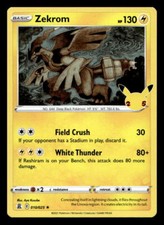 Pokemon Celebrations #010/025 Zekrom Holo Rare