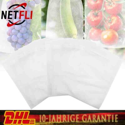 20x30cm Traubenschutzbeutel Klein Mesh Tasche Fruchtschutzbeutel mit Kordelzug