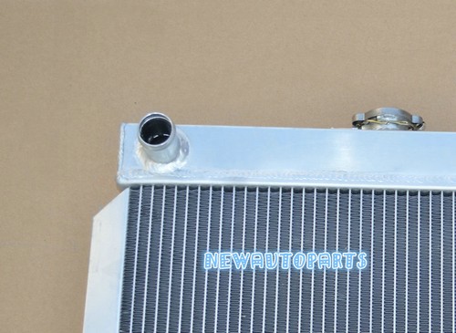 All Aluminum Radiator + Fan for ROVER MG MGB GT MT NIB 56MM - Picture 3 of 6