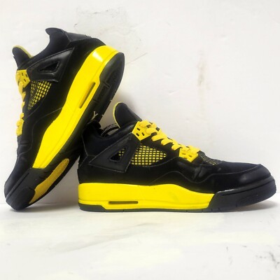 靴 Nike Air Jordan 4 Retro Thunder 28cm Air Jordan 4, Red Thunder – Impossible Kicks