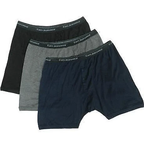 KAM Lot De 3 Boxers En Coton 2XL À 8XL - Photo 1/4