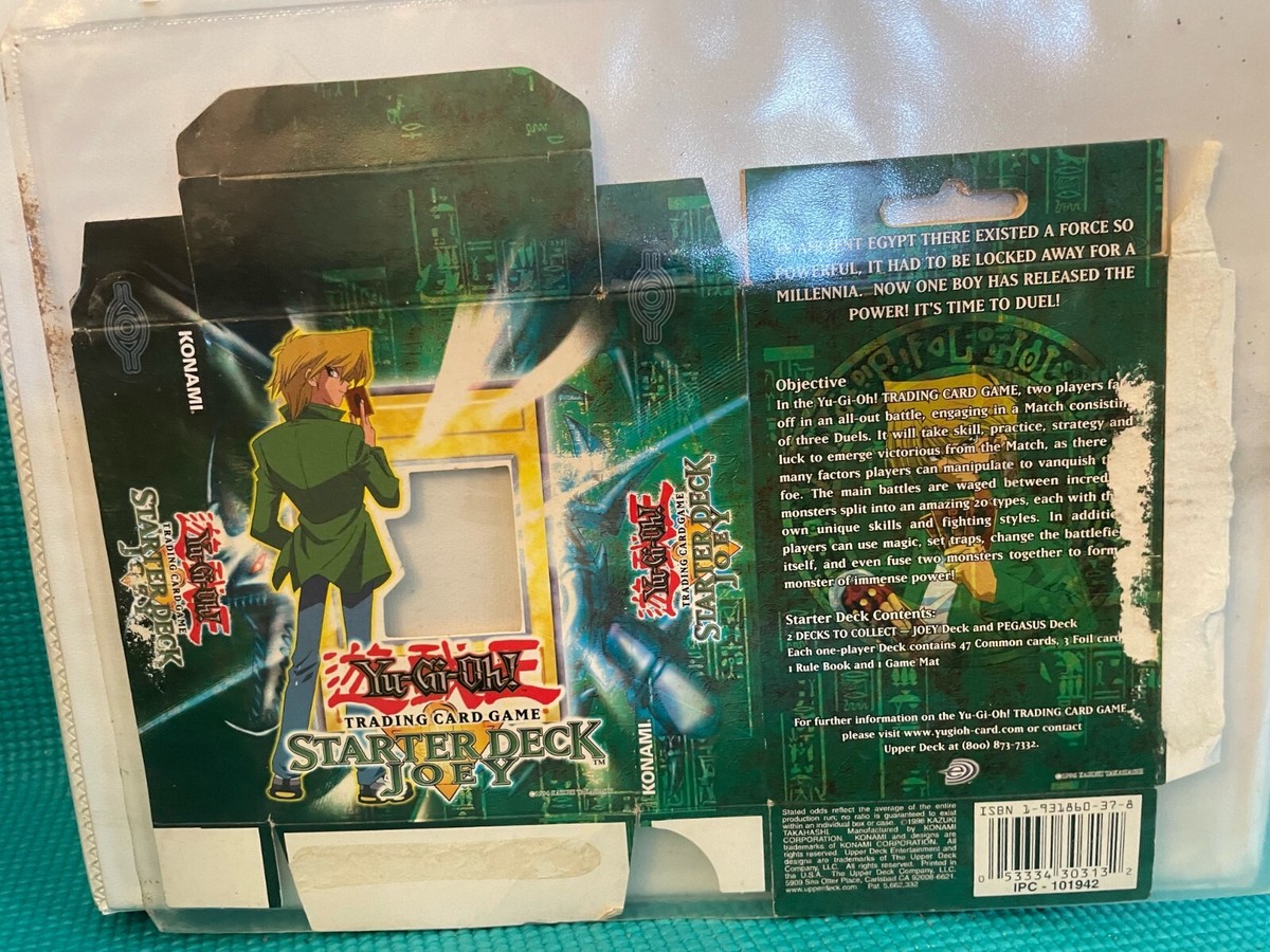yugioh joey starter deck 1st edition Joey & Pegasus