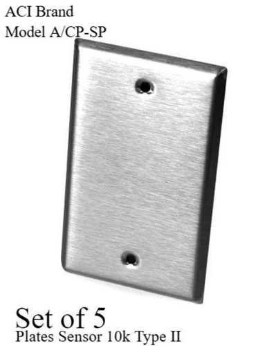 ACI Model A/CP-SP SS Plate Sensor 10k Type II Set of 5