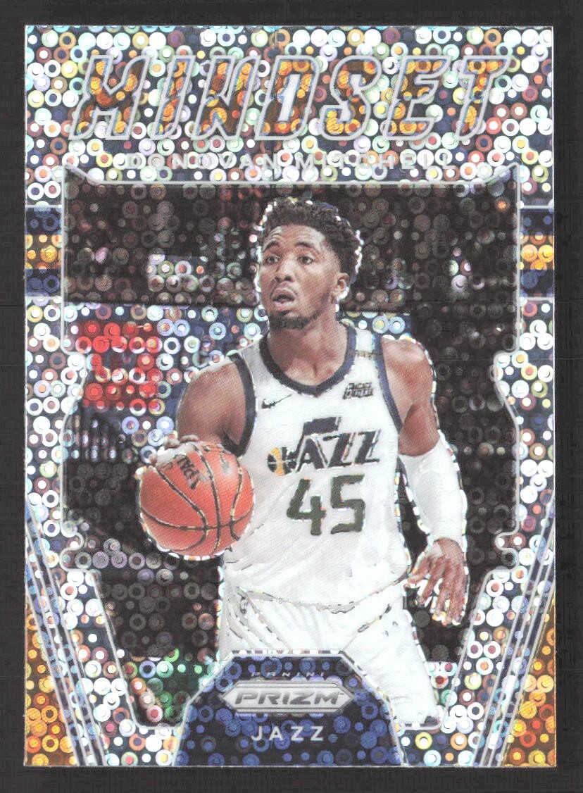 2021-22 Prizm Basketball Donovan Mitchell Mindset Fast Break Disco #11
