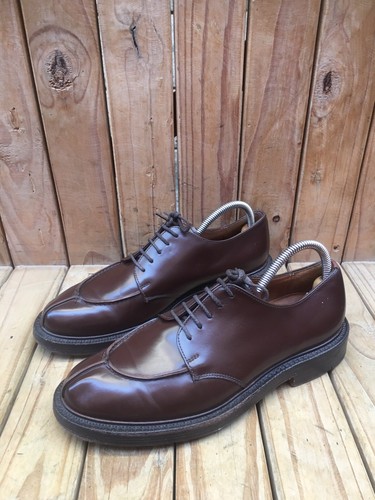 Church's 'ALEX' Men's brown SPLIT TOE derby dress Leather shoes  UK 7 F Us 8 - Afbeelding 1 van 20