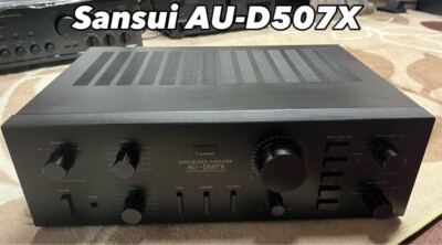 SANSUI AU-D507X Integrated Amplifier X balanced amp Black