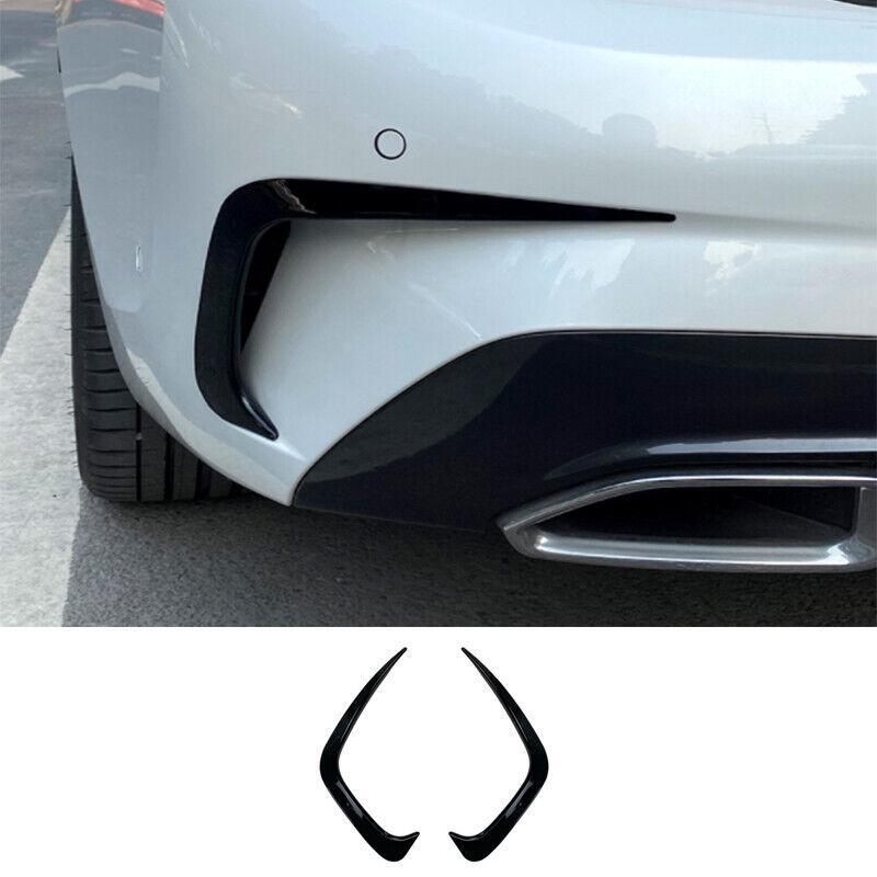 BMW 3 Series G20 Black ABS Rear Bumper Spoiler Air Vent Trim Cover 2019-2022