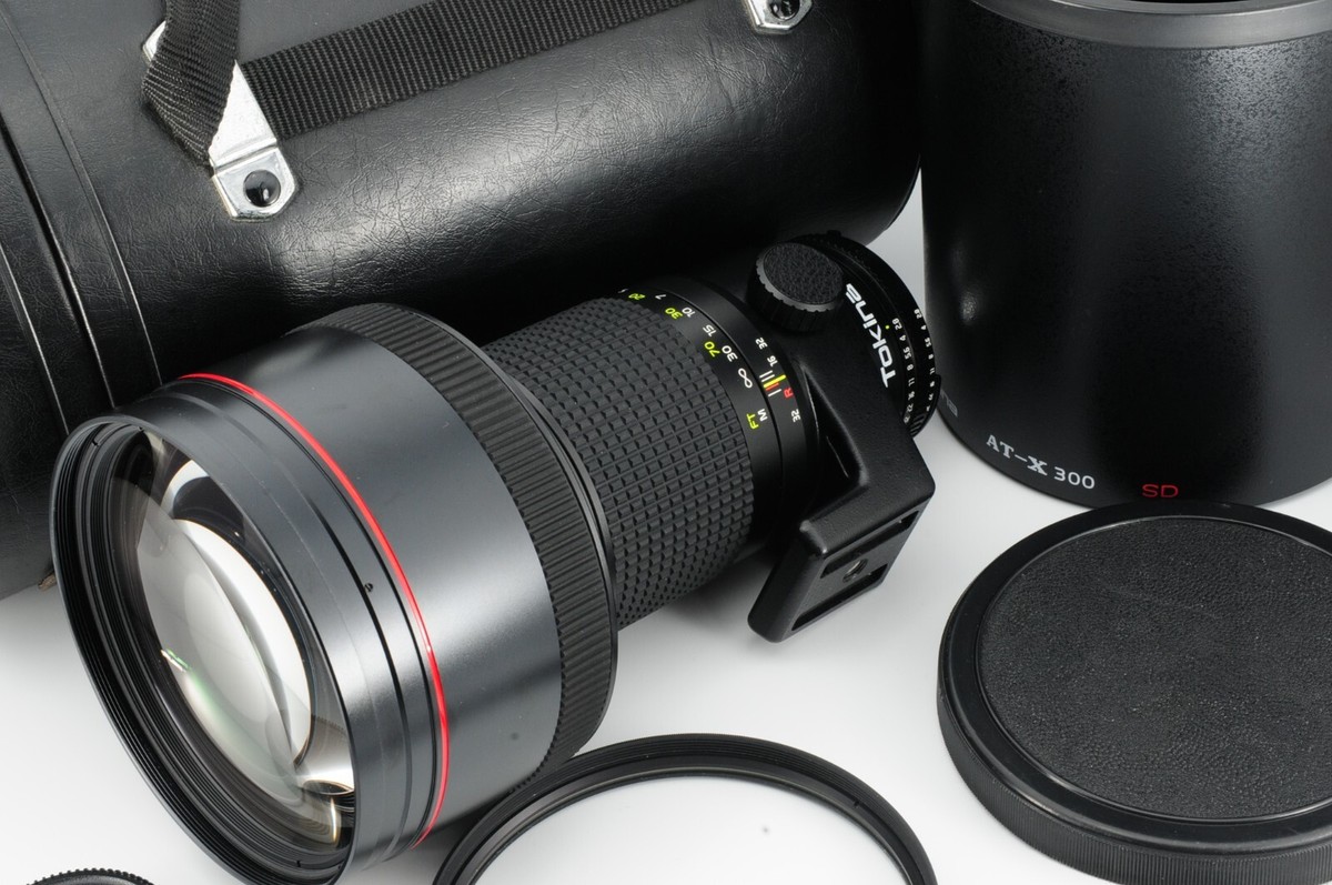 Tokina AT-X SD 300mm f2.8 MF 112mm filter Lens hood cap case Tokina AT-X SD 300mm f2.8 MF 112mm filter Lens hood cap case