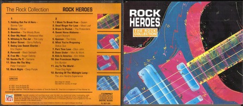 Rock Heroes , Time Life 2cd-24 tracks, Thin Lizzy,Kinks,Black Sabbath,Pretenders