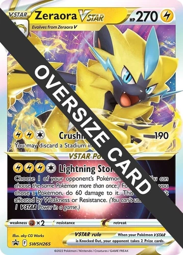 Zeraora VSTAR SWSH265 Jumbo Cards