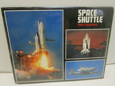 VINTAGE 1984 SPACE SHUTTLE CALENDAR ***BRAND NEW FACTORY SEALED***